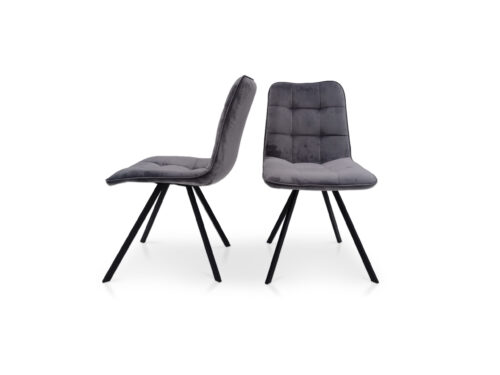 Krzesło TC K09-B nowoczesne krzesło na metalowych nogach