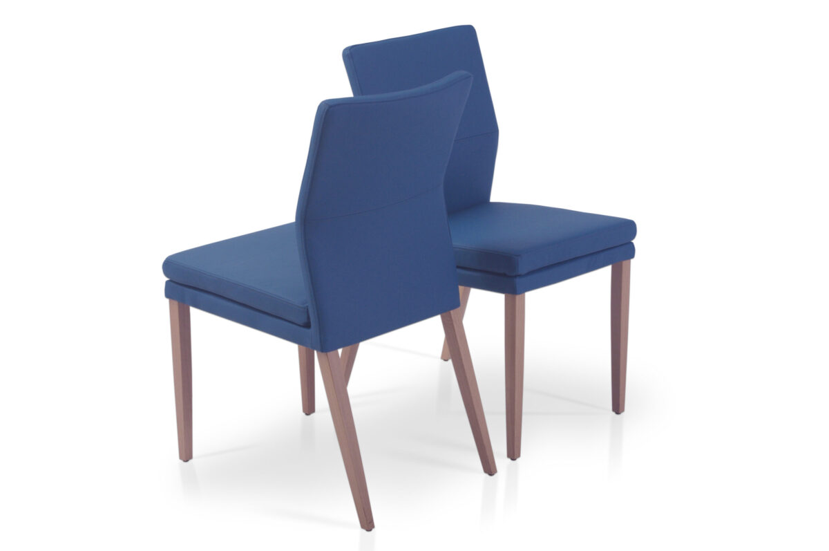 Krzesło Katy 1- na dębowych nogach w naturalnym kolorze