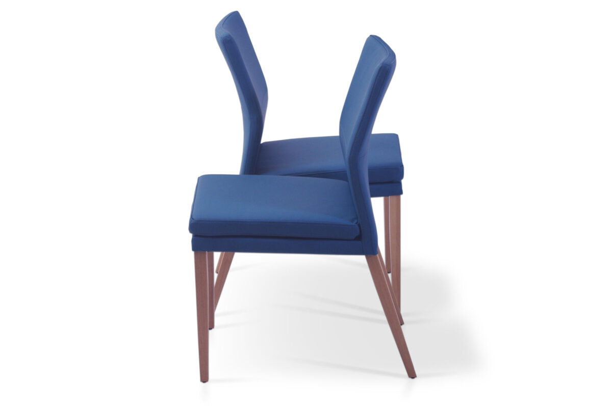 Krzesło Katy 1- na dębowych nogach w naturalnym kolorze