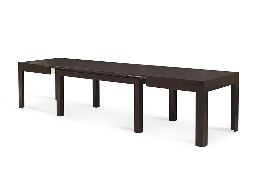 Stół Kanada II – stabilny stół na ośmiu nogach po rozłożeniu, 180x90cm + 4x45cm