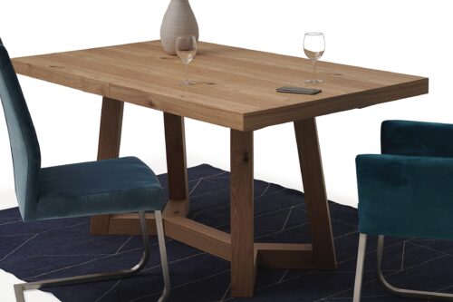 Stół Oliwer – masywny, rozkładany stół dębowy