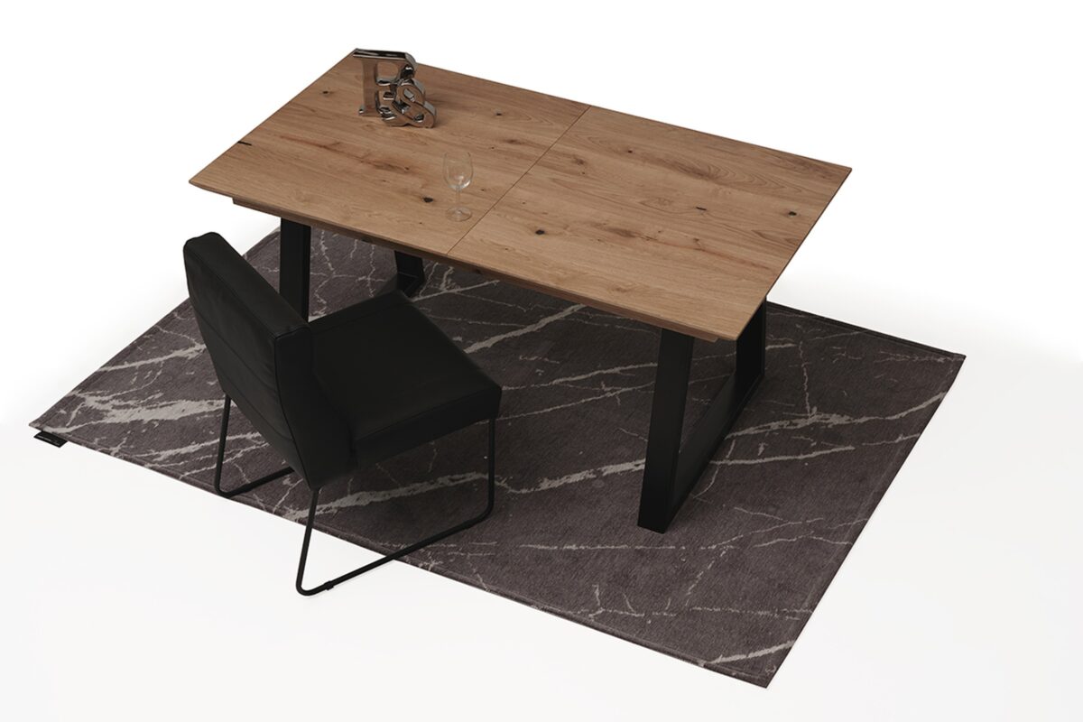 Stół Mamut – rozkładany 180x90cm + 2x 40cm, w naturalnym kolorze dębu