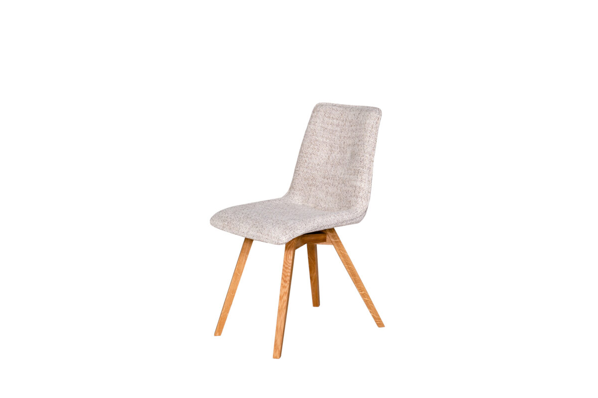 Krzesło K-09 A – Krzesło w przyjemnej tkaninie Artex ORIS na dębowych nóżkach