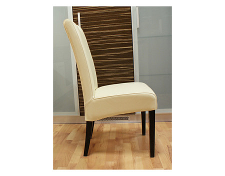 Kcomfort krzesło dębowe tapicerowane skórzane