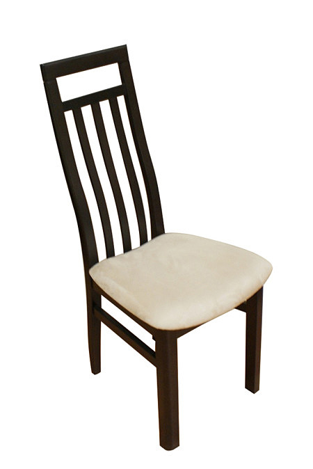 Ksara2 krzesło drewniane dębowe beżowe siedzisko ażurowe oparcie