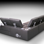 Onex sofa narożnik z systemem audio