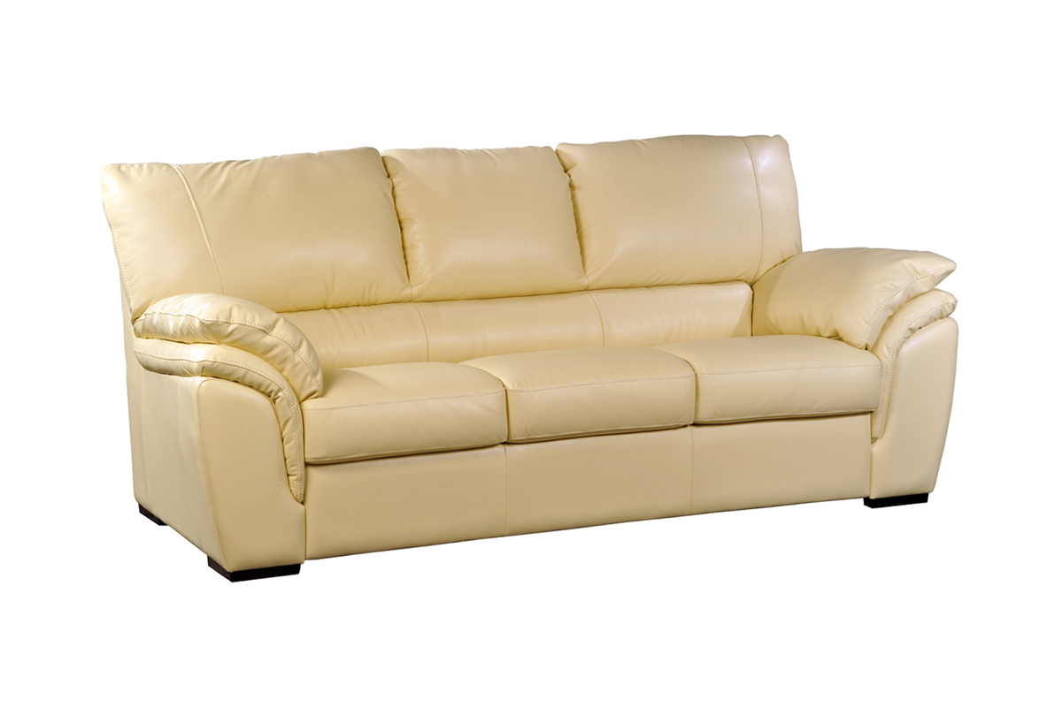 Soft meble nowoczesne sofa skórzana do salonu
