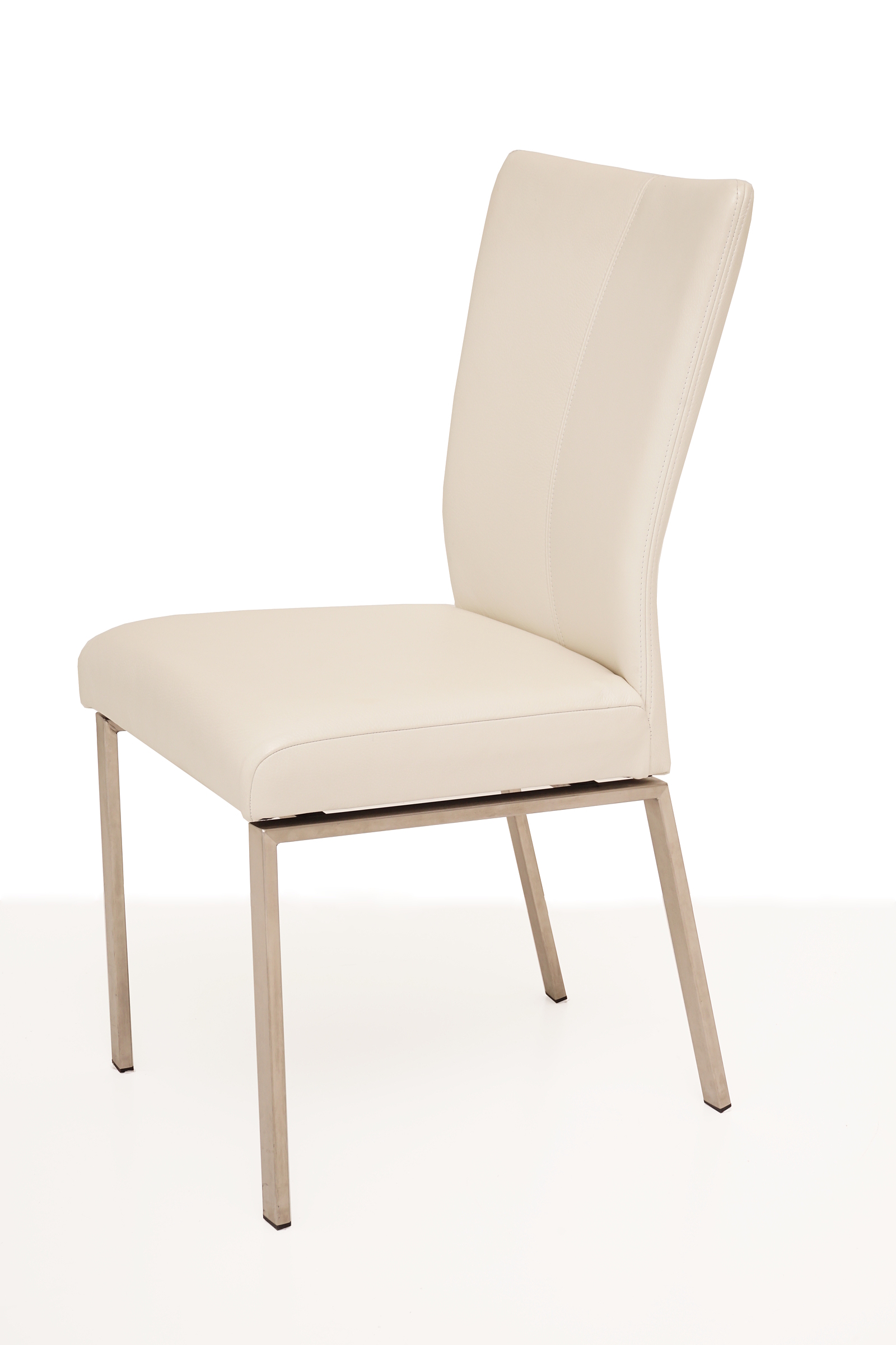 Trinity białe krzesło metalowe do nowoczesnej jadalni salonu