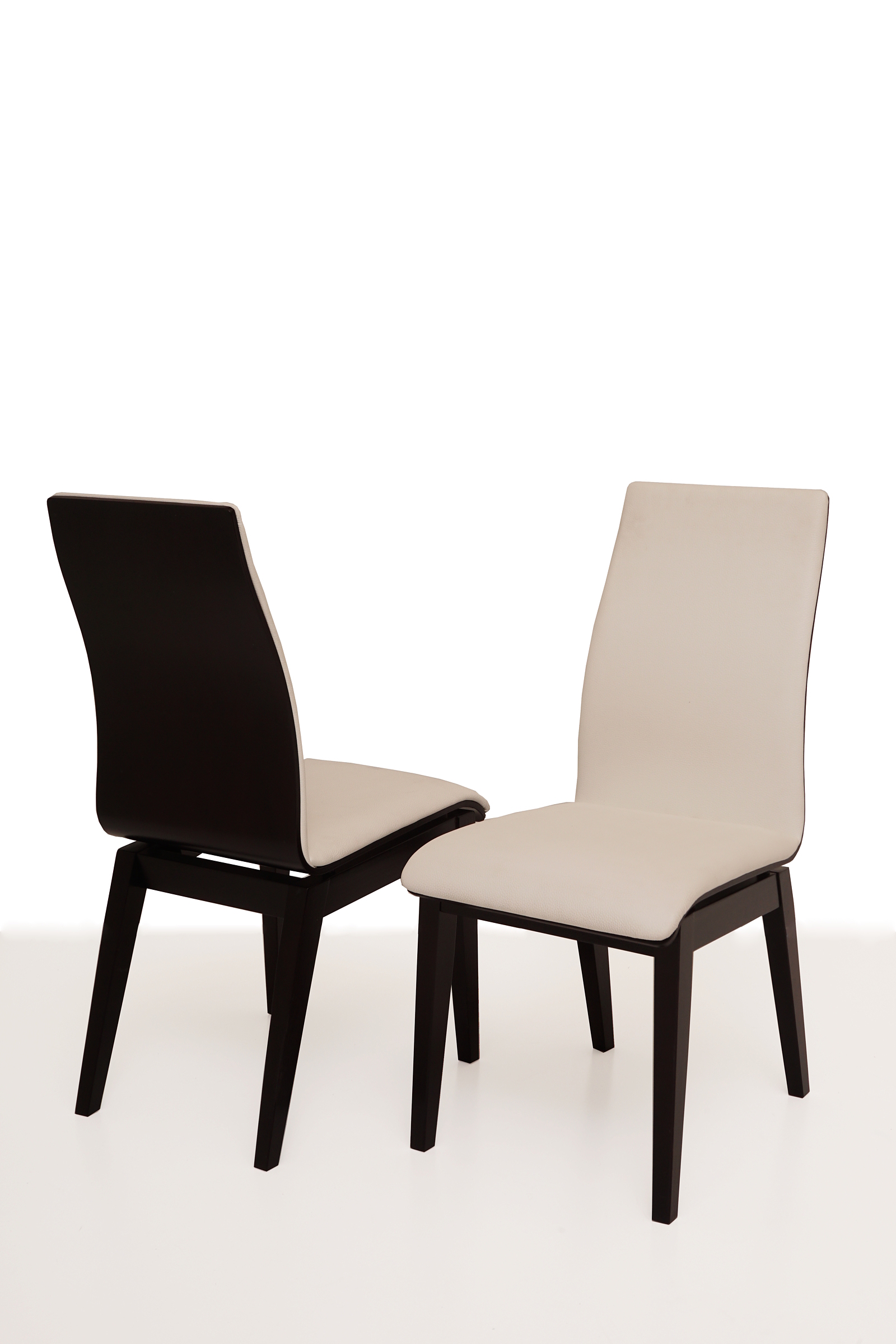 Belissa eleganckie nowoczesne krzesło z wyprofilowanym oparciem