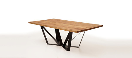 A3 stół drewniany industrialny meble do loftów salonu