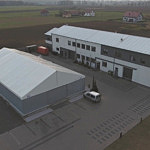 Firmatc 0022 Budynek zakładu produkcyjnego producenta mebli wypoczynkowych TC MEBLE Tomasz Cembolista w Dobrodzieniu